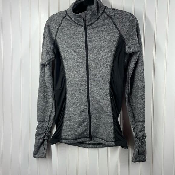 Victoria's Secret VSX Sport Women’s Gray Athletic Full Zip Sweatshirt Small - Picture 1 of 6